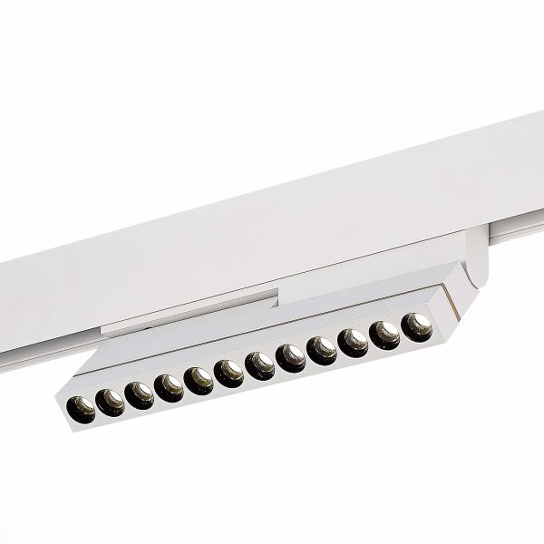 ST805.546.12_01W ST805.546.12 Магнитный трековый светильник Белый LED 1*12W 4000K 500Lm Ra>90 36° IP20 L220xW22xH117 SKYLINE 48
