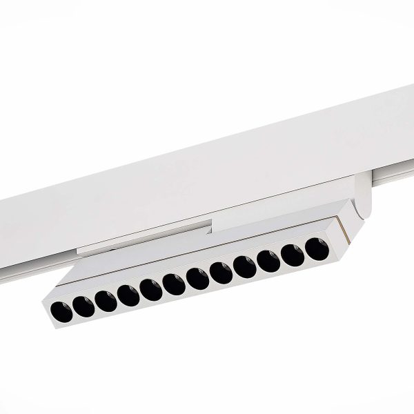 ST805.546.12_02W ST805.546.12 Магнитный трековый светильник Белый LED 1*12W 4000K 500Lm Ra>90 36° IP20 L220xW22xH117 SKYLINE 48 — изображение 2