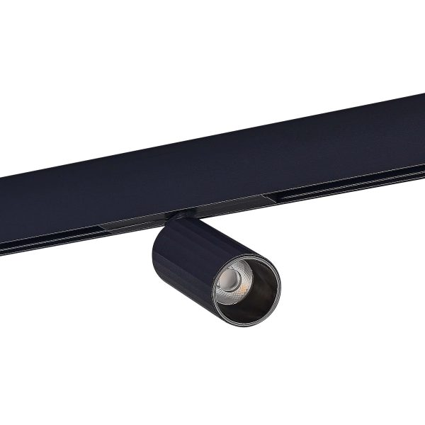 ST807.446.12_02W ST807.446.12 Магнитный трековый светильник Черный LED 1*12W 4000K 700Lm Ra>90 IP20 D50xH173 48VV SKYLINE 48 — изображение 2