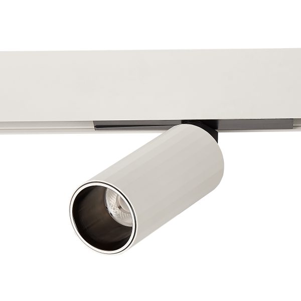 ST807.546.12_02W ST807.546.12 Магнитный трековый светильник Белый LED 1*12W 4000K 700Lm Ra>90 IP20 D50xH173 48VV SKYLINE 48 — изображение 2