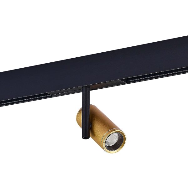 ST808.236.08_02W ST808.236.08 Магнитный трековый светильник Золотистый LED 1*8W 3000K 550Lm Ra>90 36° IP20 D42xH135 4 SKYLINE 48 — изображение 2