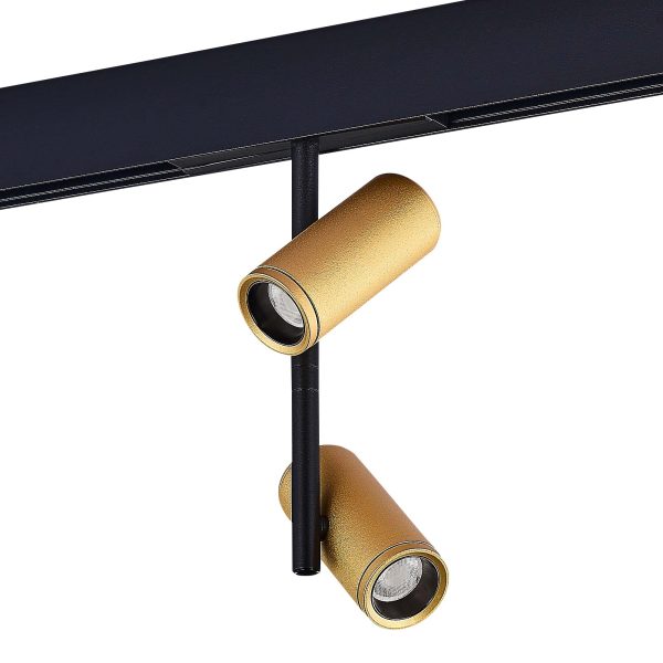ST808.236.16_02W ST808.236.16 Магнитный трековый светильник Золотистый LED 1*16W 3000K 1 100Lm Ra>90 36° IP20 D45xH24 SKYLINE 48 — изображение 2