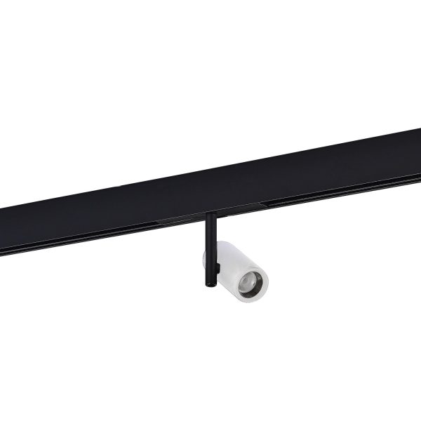 ST808.536.08_02W ST808.536.08 Магнитный трековый светильник Белый LED 1*8W 3000K 550Lm Ra>90 36° IP20 D42xH135 48VV SKYLINE 48 — изображение 2
