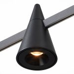 ST813.406.05 Магнитный трековый светильник FARM Черный LED 1*5W 3000K 325Lm Ra90 60 IP20 D70xH115 24 FARM