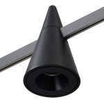 ST813.406.05 Магнитный трековый светильник FARM Черный LED 1*5W 3000K 325Lm Ra90 60 IP20 D70xH115 24 FARM — изображение 2
