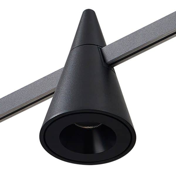 ST813.406.05 Магнитный трековый светильник FARM Черный LED 1*5W 3000K 325Lm Ra90 60 IP20 D70xH115 24 FARM — изображение 2