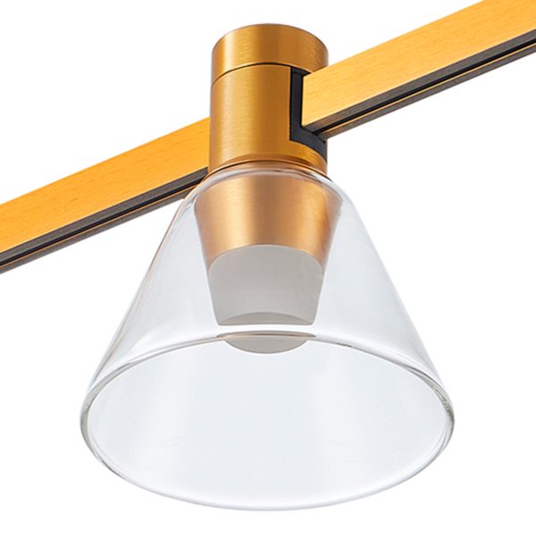 ST814.206.03 Магнитный трековый светильник FARM Золотистый LED 1*3W 3000K 89Lm Ra90 120 IP20 D90xH10 FARM — изображение 2