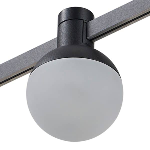 ST815.406.05 Магнитный трековый светильник FARM Черный LED 1*5W 3000K 78Lm Ra90 120 IP20 D75xH109 24 FARM — изображение 2