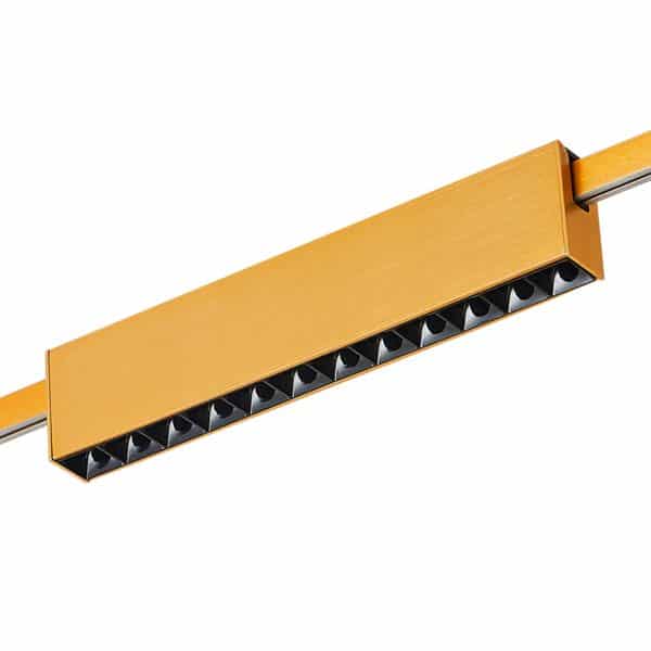 ST816.206.12 Магнитный трековый светильник FARM Золотистый LED 1*12W 3000K 706Lm Ra90 40 IP20 L232xW FARM — изображение 2