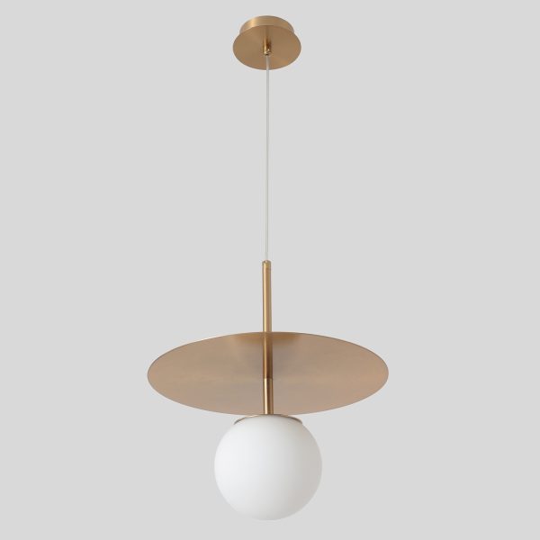 Светильник подвесной Crystal Lux UVA SP1.1 BRASS — изображение 2