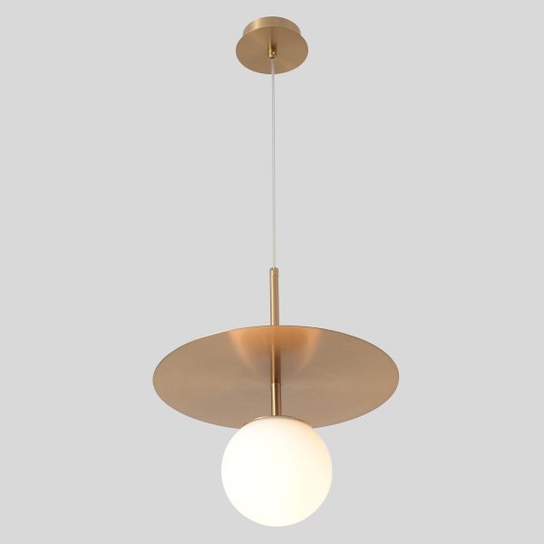 Светильник подвесной Crystal Lux UVA SP1.1 BRASS — изображение 3