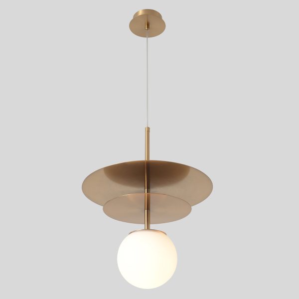 Светильник подвесной Crystal Lux UVA SP1.2 BRASS — изображение 2