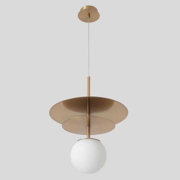 Светильник подвесной Crystal Lux UVA SP1.2 BRASS — изображение 3