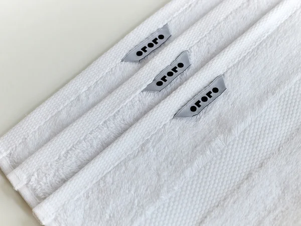 Набор махровых полотенец Rubi 9шт. белый — изображение 2