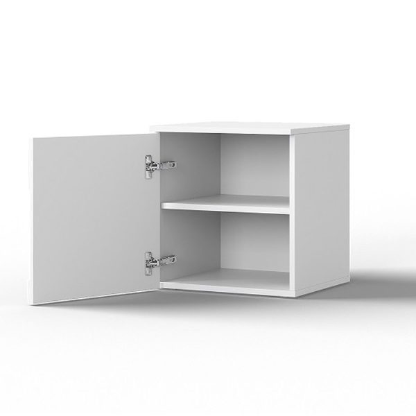 Тумба «Оливия» ЛВ КМК 0971.17, белый/ясень белый текстурный — изображение 3