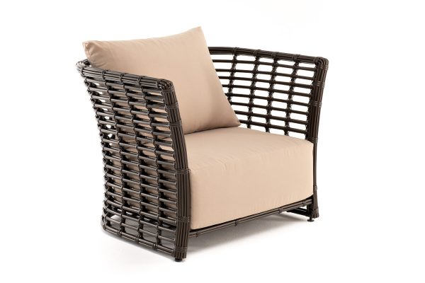 "Валенсия" кресло из искусственного ротанга, цвет бронзовый — изображение 3