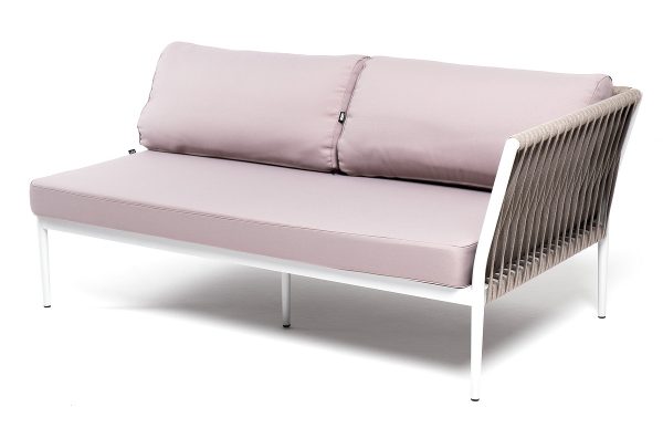 "Касабланка" левый модуль плетеный из роупа