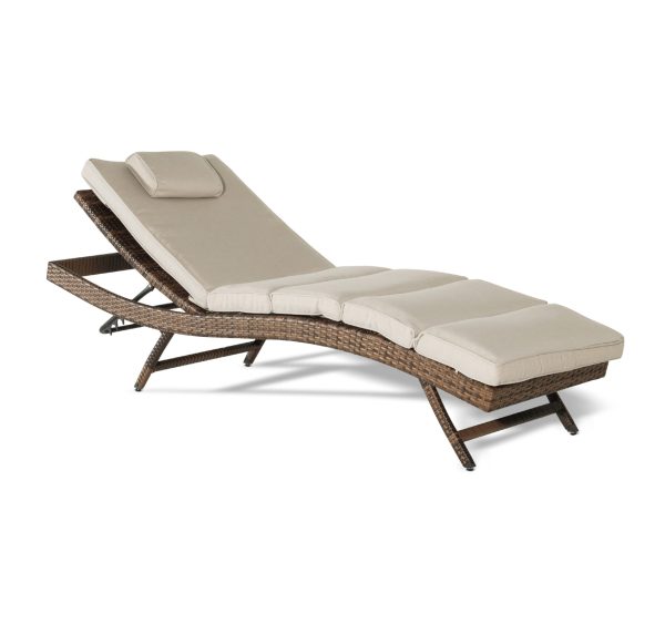 "Лиссабон" шезлонг из искусственного ротанга