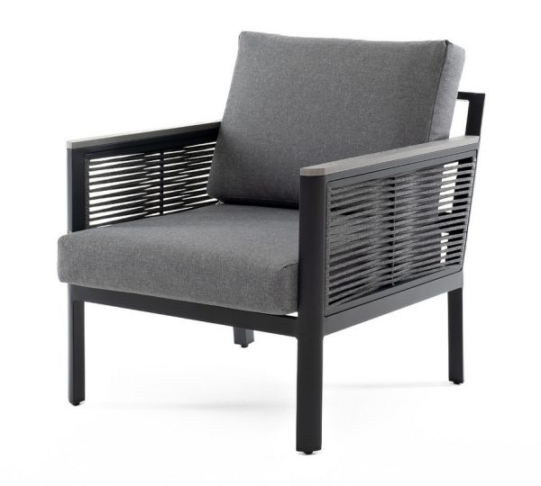 "Сан Ремо" кресло плетеное из роупа садовое