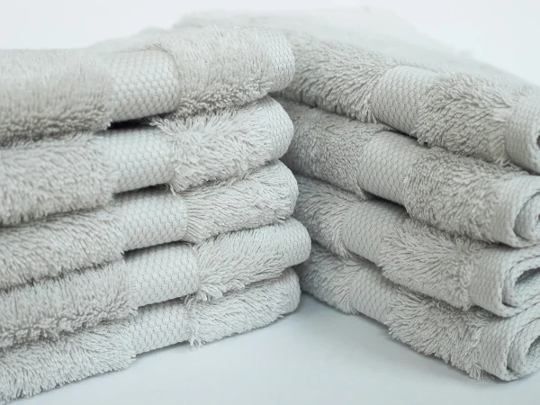 Набор махровых полотенец Rubi 9шт. светло-серый — изображение 2