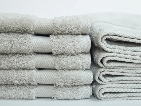 Набор махровых полотенец Rubi 9шт. светло-серый — изображение 3