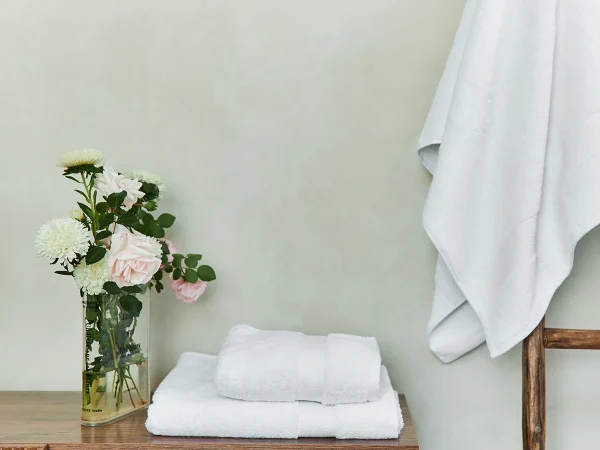 Набор махровых полотенец Rubi 2 шт. белый — изображение 2