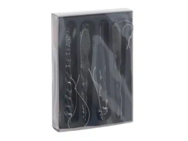 Набор из 4шт Украшение новогоднее Сосулька