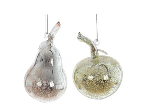 d413e625ed3c93c399b659ca54206429 Елочное украшение Pear серебристый — изображение 2