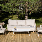 "Верона" лаунж-зона 5-местная плетеная из роупа (веревки)