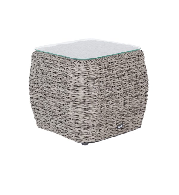 "Кальяри" кофейный столик из искусственного ротанга (гиацинт)