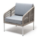 "Канны" кресло плетеное из роупа