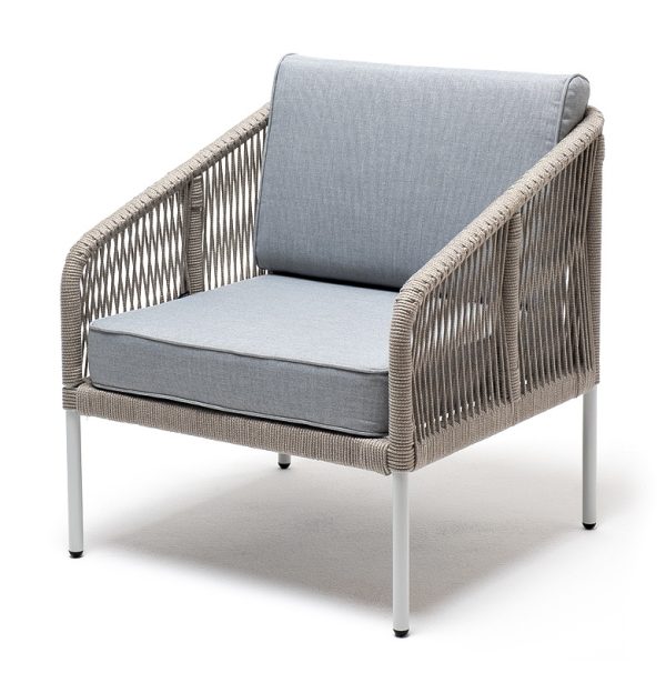 "Канны" кресло плетеное из роупа