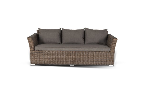 "Капучино Дабл" лаунж-зона из искусственного ротанга, цвет коричневый — изображение 4