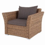 "Капучино" кресло из искусственного ротанга (гиацинт)