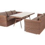"Мокко Дабл" обеденная группа из искусственного ротанга