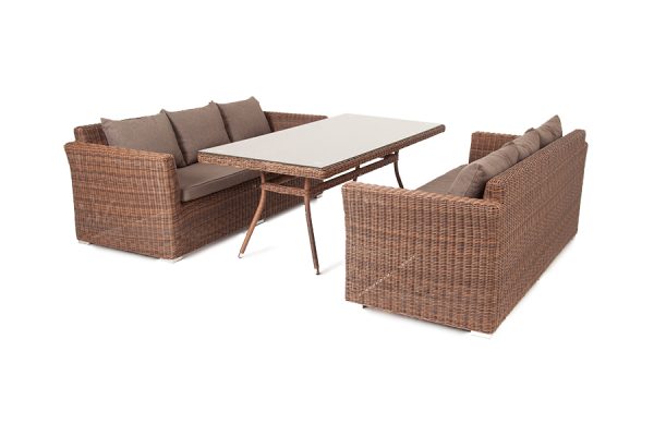 "Мокко Дабл" обеденная группа из искусственного ротанга