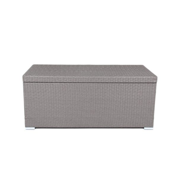 "Порту" сундук водонепроницаемый из искусственного ротанга, цвет графит — изображение 5