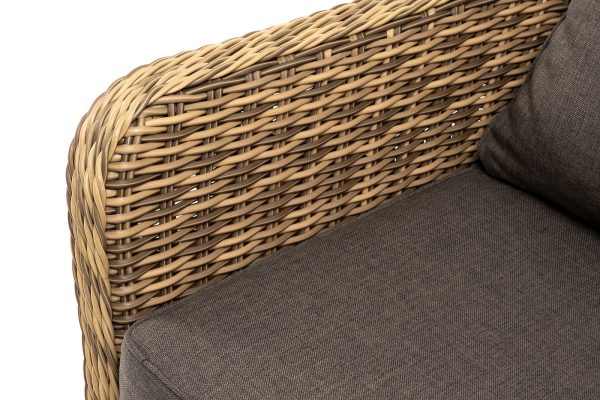 "Прованс" кресло из искусственного ротанга, цвет соломенный — изображение 4