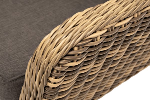 "Прованс" кресло из искусственного ротанга, цвет соломенный — изображение 5