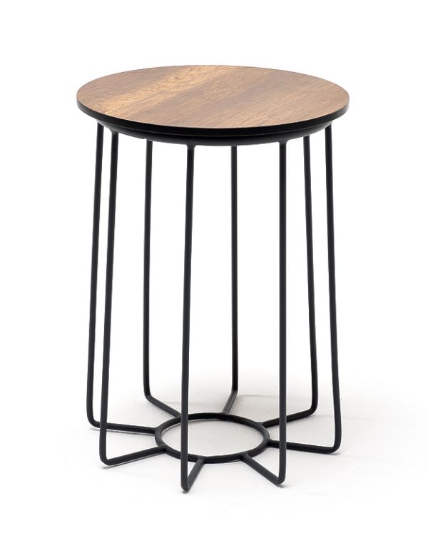 "Эквадор" журнальный стол из HPL круглый Ø40 H55