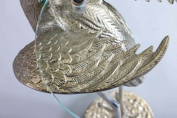 047c4a9391a00af5951c11584ffab258 Кофейный столик "Птица" серебро 0.75x0.3x0.3м — изображение 4