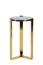 Кофейный столик Blue Agate gold S 0.51x0.27x0.27м