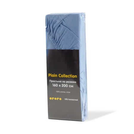 Простыня на резинке Plain Collection 160х200