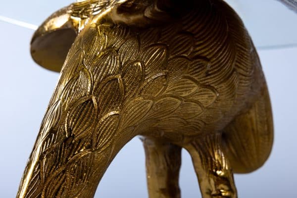 Кофейный стол "Цапля" золото 0.58x0.47x0.47м — изображение 4