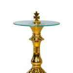 Кофейный стол "Король" золото 0.71x0.46x0.46м