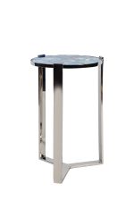 Кофейный столик Blue Agate silver L 0.55x0.35x0.35м — изображение 2