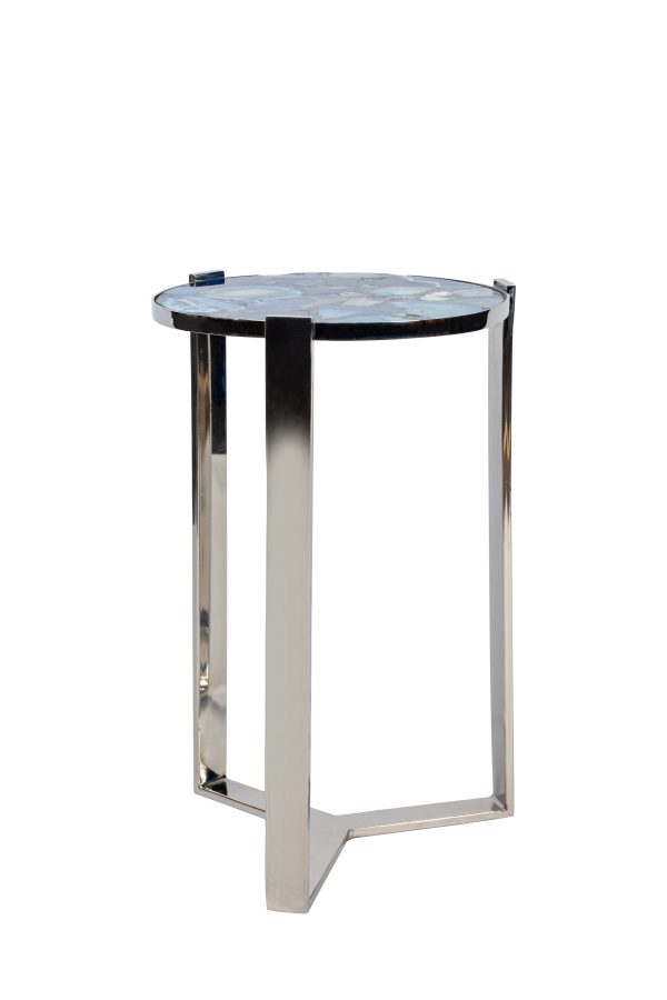 4a166fab749d2cc0c43d420ac3033a19 Кофейный столик Blue Agate silver L 0.55x0.35x0.35м — изображение 2