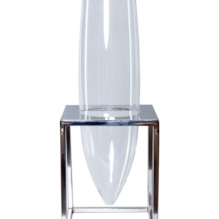 Ваза на серебряном подстолье высокая 0.5x0.175x0.18м