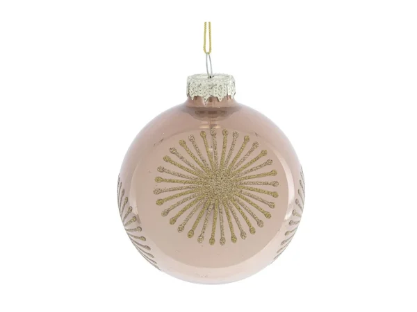Набор из 12шт Украшение новогоднее Шар золотистый — изображение 3