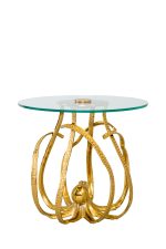 Кофейный стол "Осьминог" золото 0.42x0.46x0.46м — изображение 2